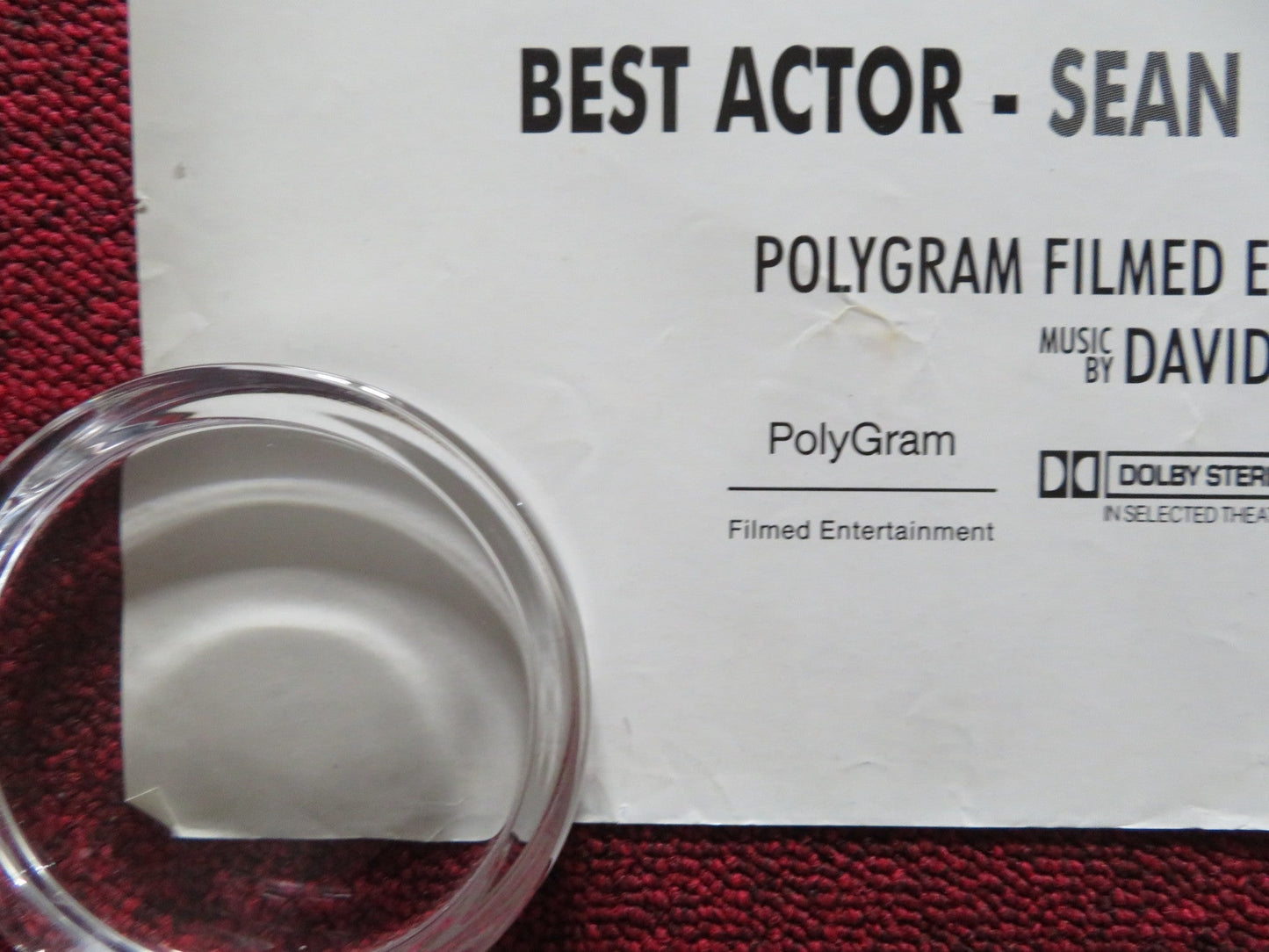 DEAD MAN WALKING UK QUAD ROLLED POSTER SUSAN SARANDON SEAN PENN 1995 Rendezvous Cinema Movie posters