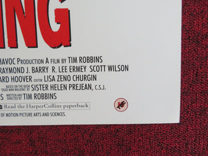 DEAD MAN WALKING VHS VIDEO POSTER SUSAN SARANDON SEAN PENN 1995 Rendezvous Cinema Movie posters