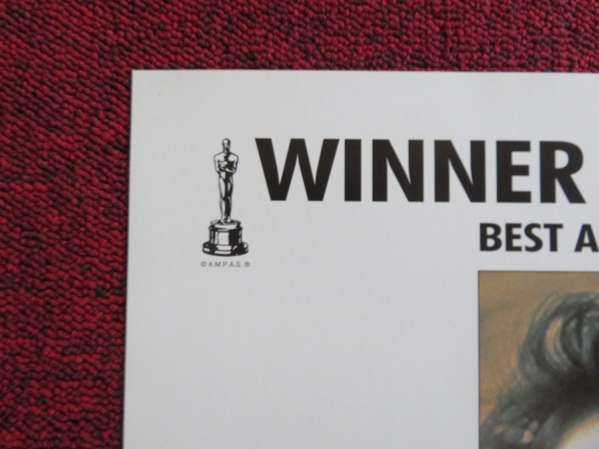 DEAD MAN WALKING VHS VIDEO POSTER SUSAN SARANDON SEAN PENN 1995 Rendezvous Cinema Movie posters