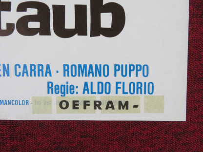 DEAD MEN RIDE GERMAN A1 POSTER FOLDED FABIO TESTI CHARO LOPEZ 1972 Rendezvous Cinema Movie posters