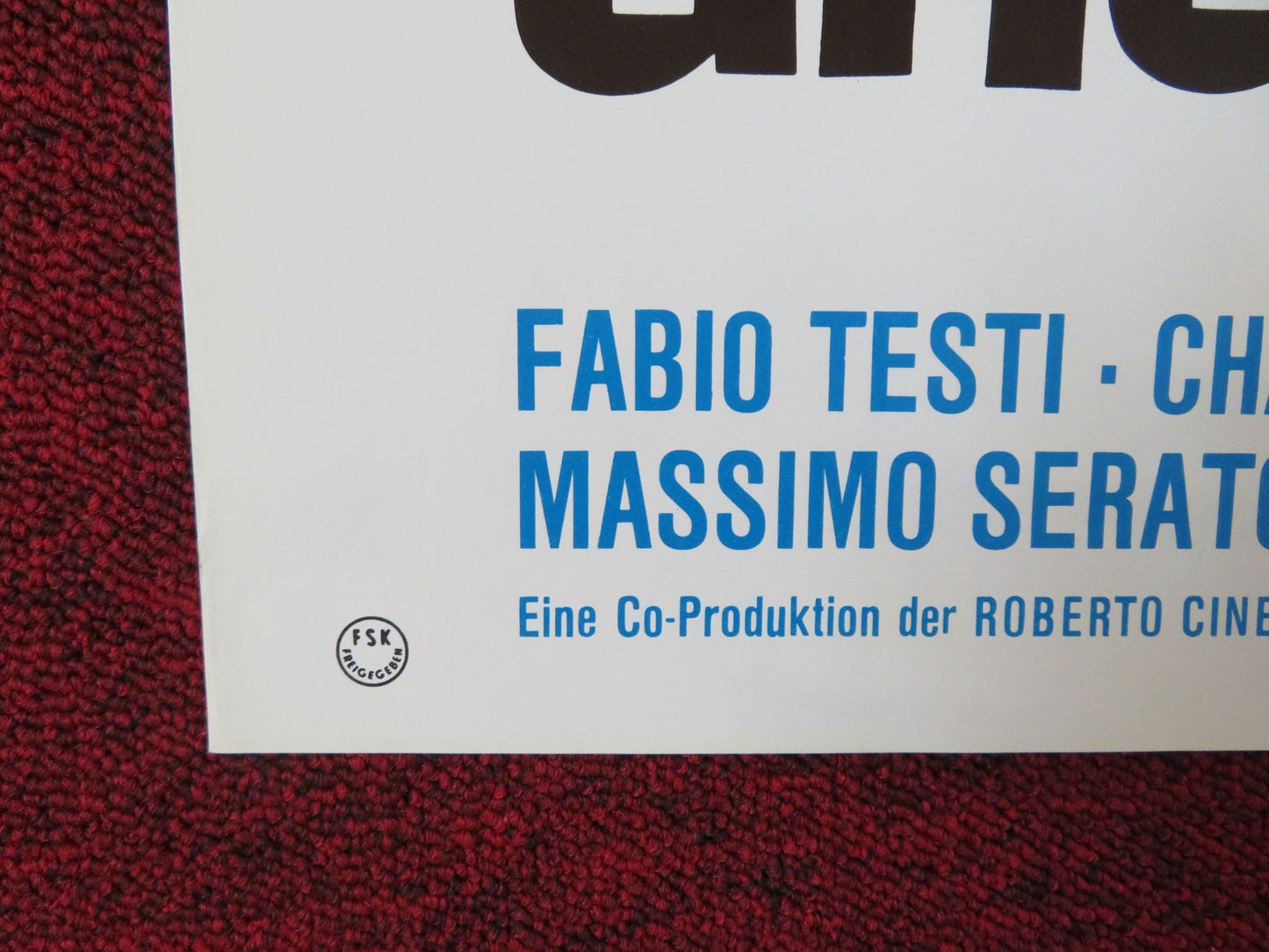 DEAD MEN RIDE GERMAN A1 POSTER FOLDED FABIO TESTI CHARO LOPEZ 1972 Rendezvous Cinema Movie posters