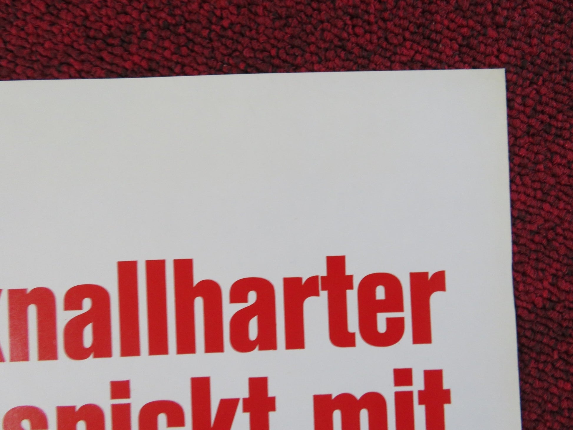 DEAD MEN RIDE GERMAN A1 POSTER FOLDED FABIO TESTI CHARO LOPEZ 1972 Rendezvous Cinema Movie posters