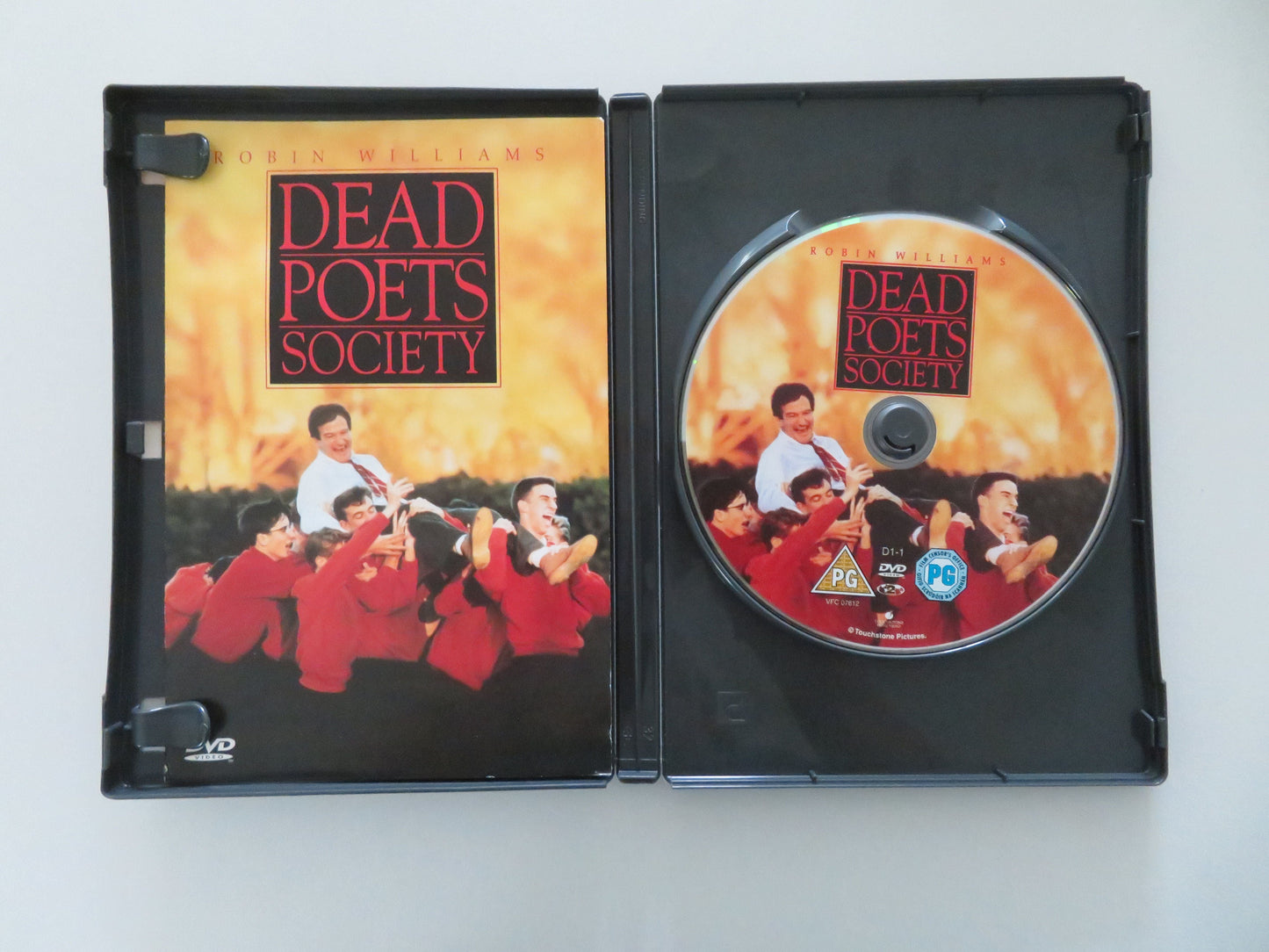 Dead Poets Society (DVD) Robin Williams Ethan Hawke 1989 Region 2 Movie posters