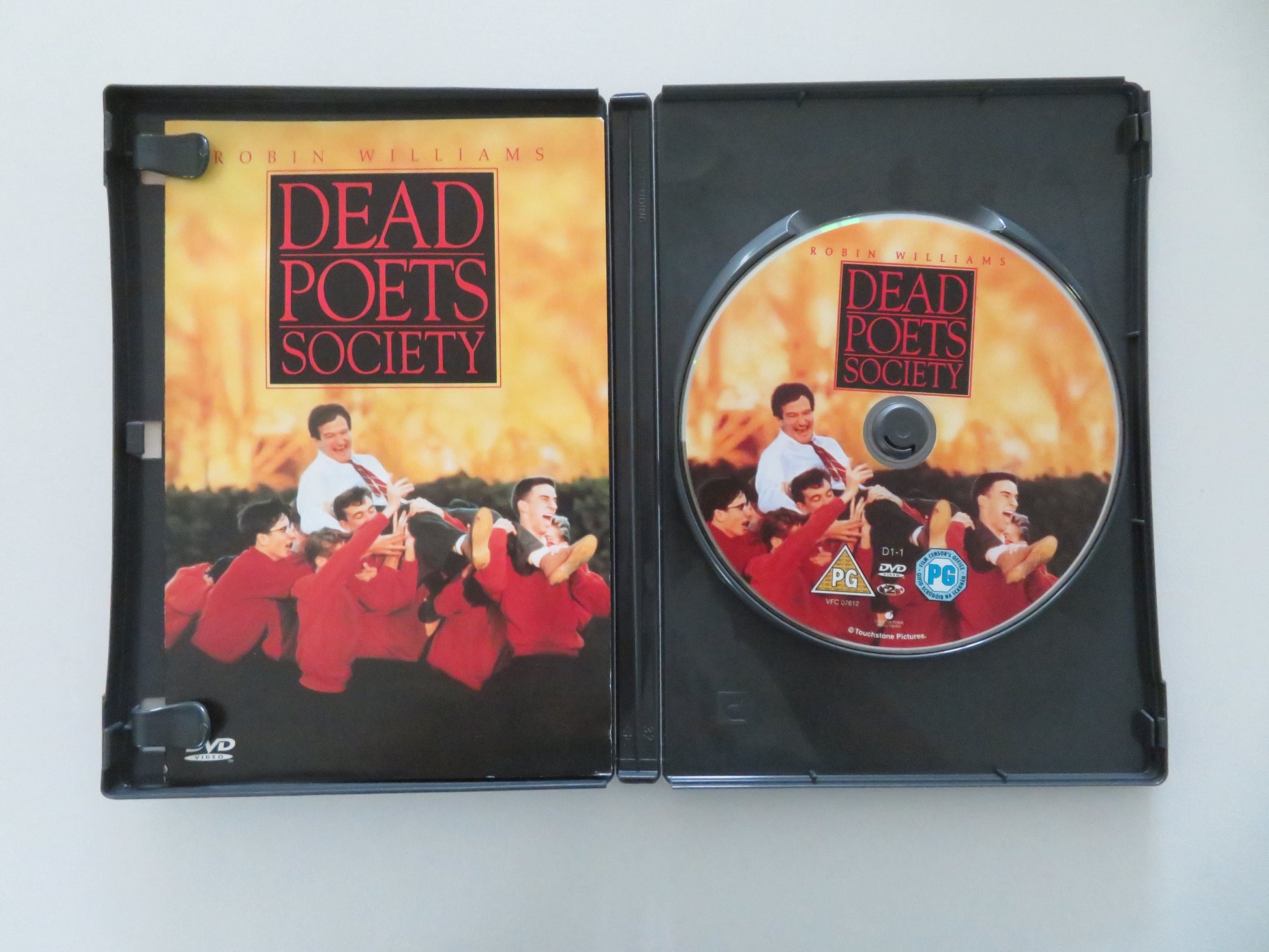 Dead Poets Society (DVD) Robin Williams Ethan Hawke 1989 Region 2 Movie posters