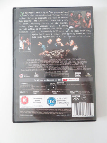 Dead Presidents (DVD) Larenz Tate Keith David Chris Tucker 1995 Region 2 Movie posters