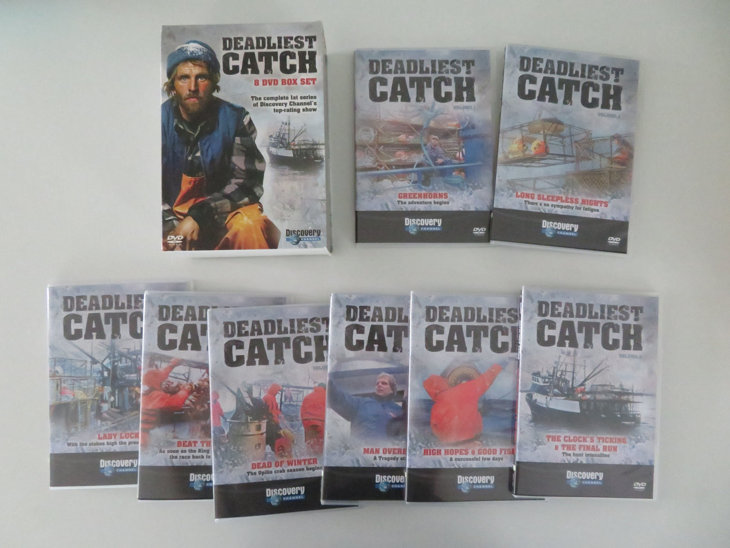 Deadliest Catch Complete First Series (DVD BoxSet) Mike Rowe 2005 Region 2 Movie posters