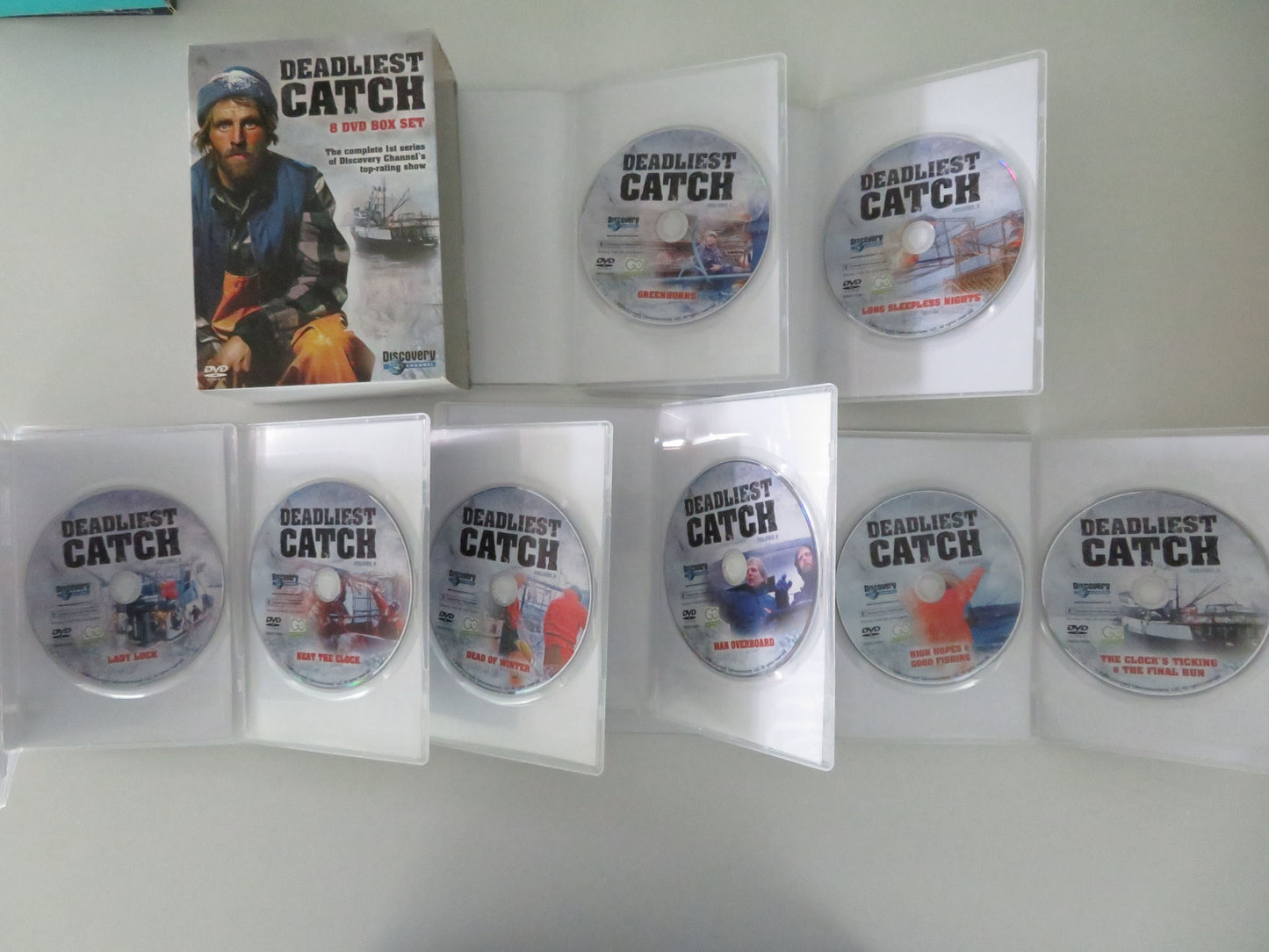 Deadliest Catch Complete First Series (DVD BoxSet) Mike Rowe 2005 Region 2 Movie posters