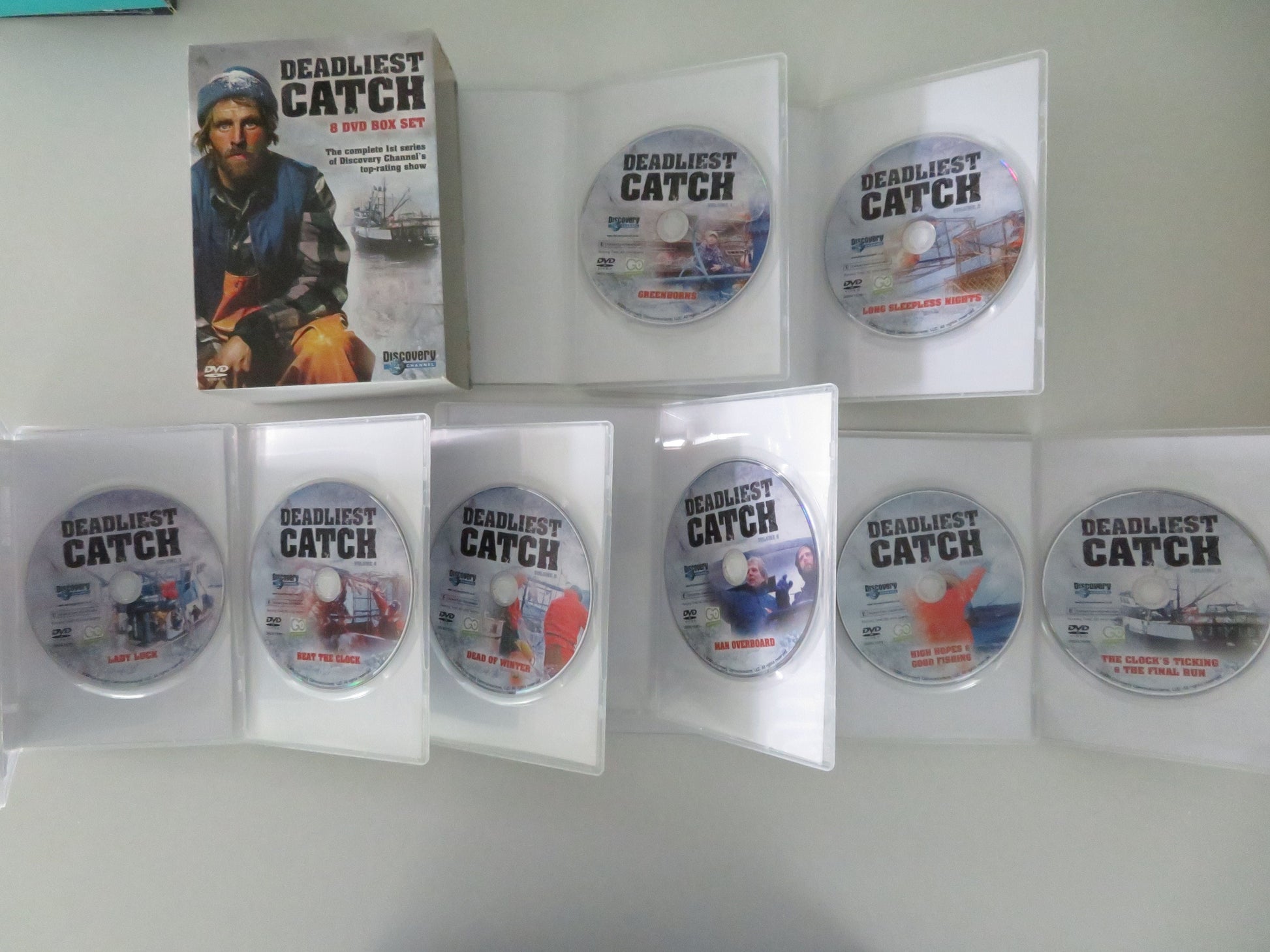 Deadliest Catch Complete First Series (DVD BoxSet) Mike Rowe 2005 Region 2 Movie posters