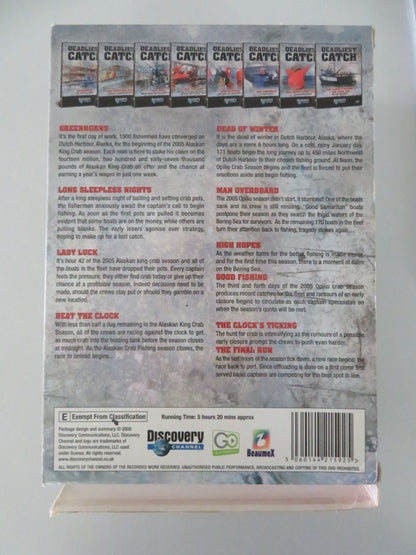 Deadliest Catch Complete First Series (DVD BoxSet) Mike Rowe 2005 Region 2 Movie posters