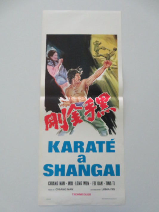 Deadly Fists of Kung-Fu Italian Locandina Poster Chiang-Lung Wen Yen 1976 Movie posters