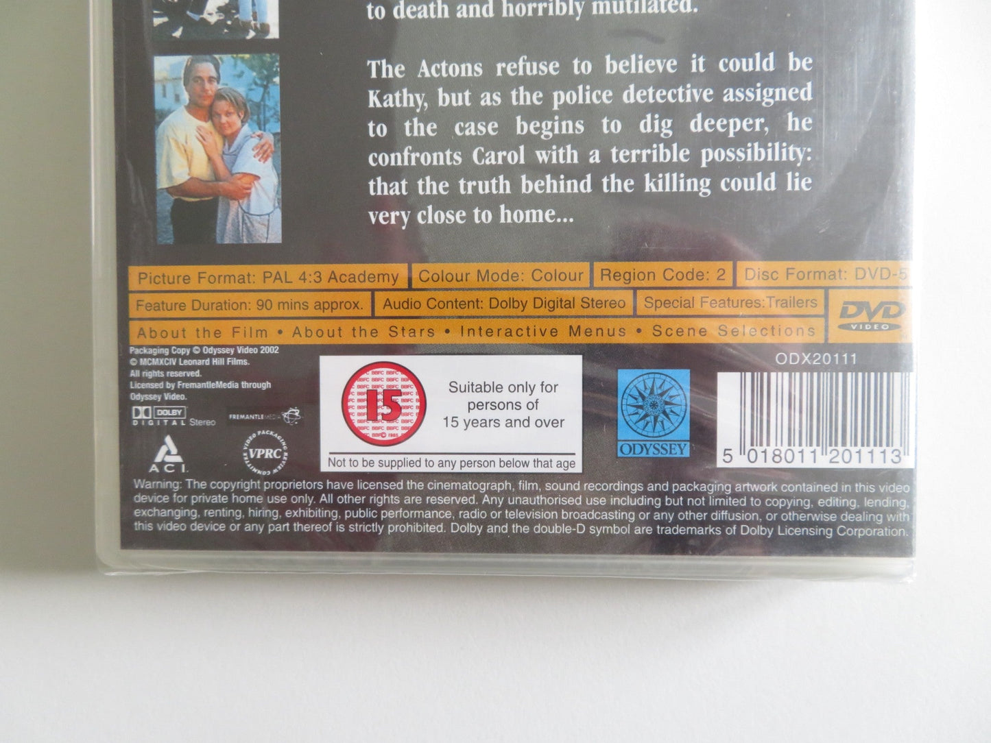 DEADLY WHISPERS (DVD) TONY DANZA PAMELA REED 1995 REGION 2 Rendezvous Cinema Movie posters