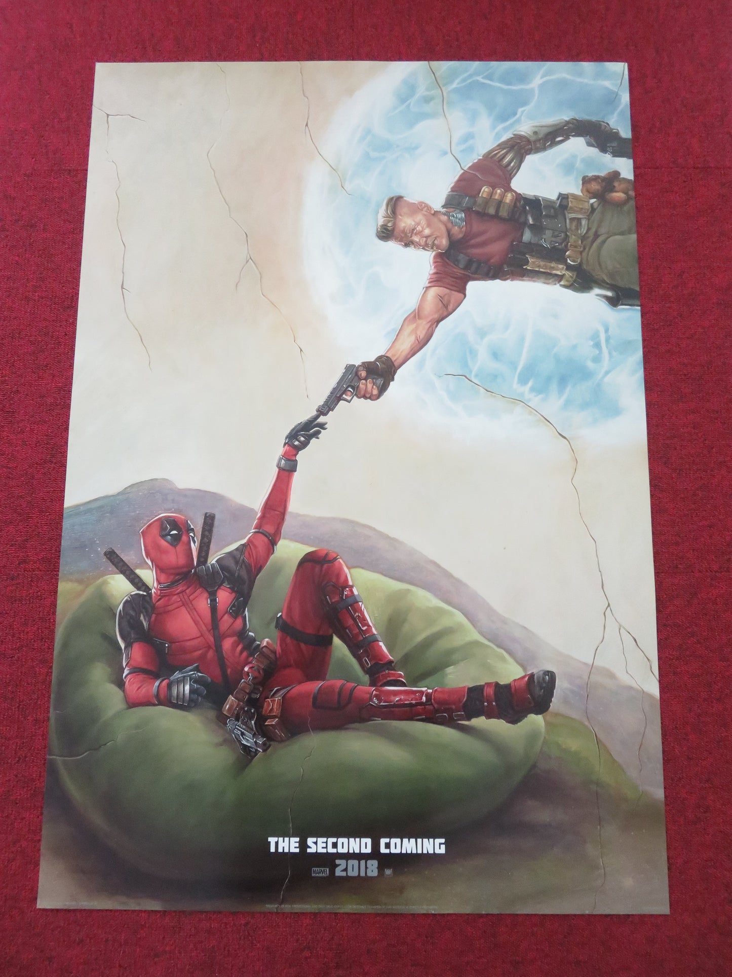 Deadpool 2 - B US One Sheet Rolled Poster Marvel Ryan Reynolds Josh Brolin 2018 Movie posters