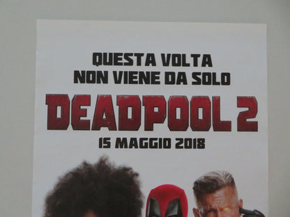 DEADPOOL 2 ITALIAN LOCANDINA POSTER RYAN REYNOLDS JOSH BROLIN 2018 Movie posters
