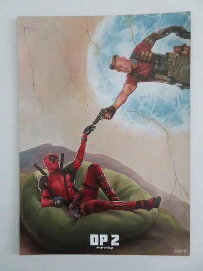 DEADPOOL 2 JAPANESE CHIRASHI (B5) POSTER MARVEL RYAN REYNOLDS JOSH BROLIN 2018 Rendezvous Cinema Movie posters