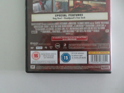 DEADPOOL (DVD) RYAN REYNOLDS KARAN SONI 2016 REGION 2 Movie posters