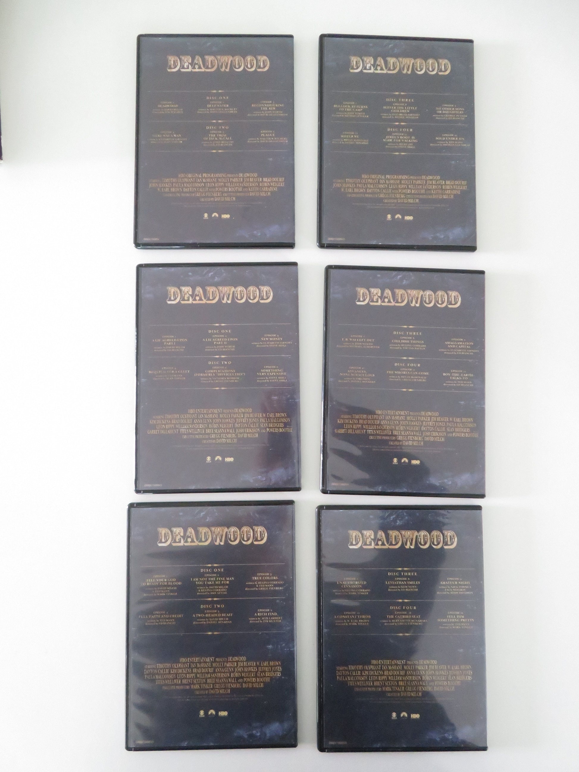 Deadwood The Ultimate Collection - All 3 Seasons (DVD BoxSet) 2004 Region 2 Movie posters