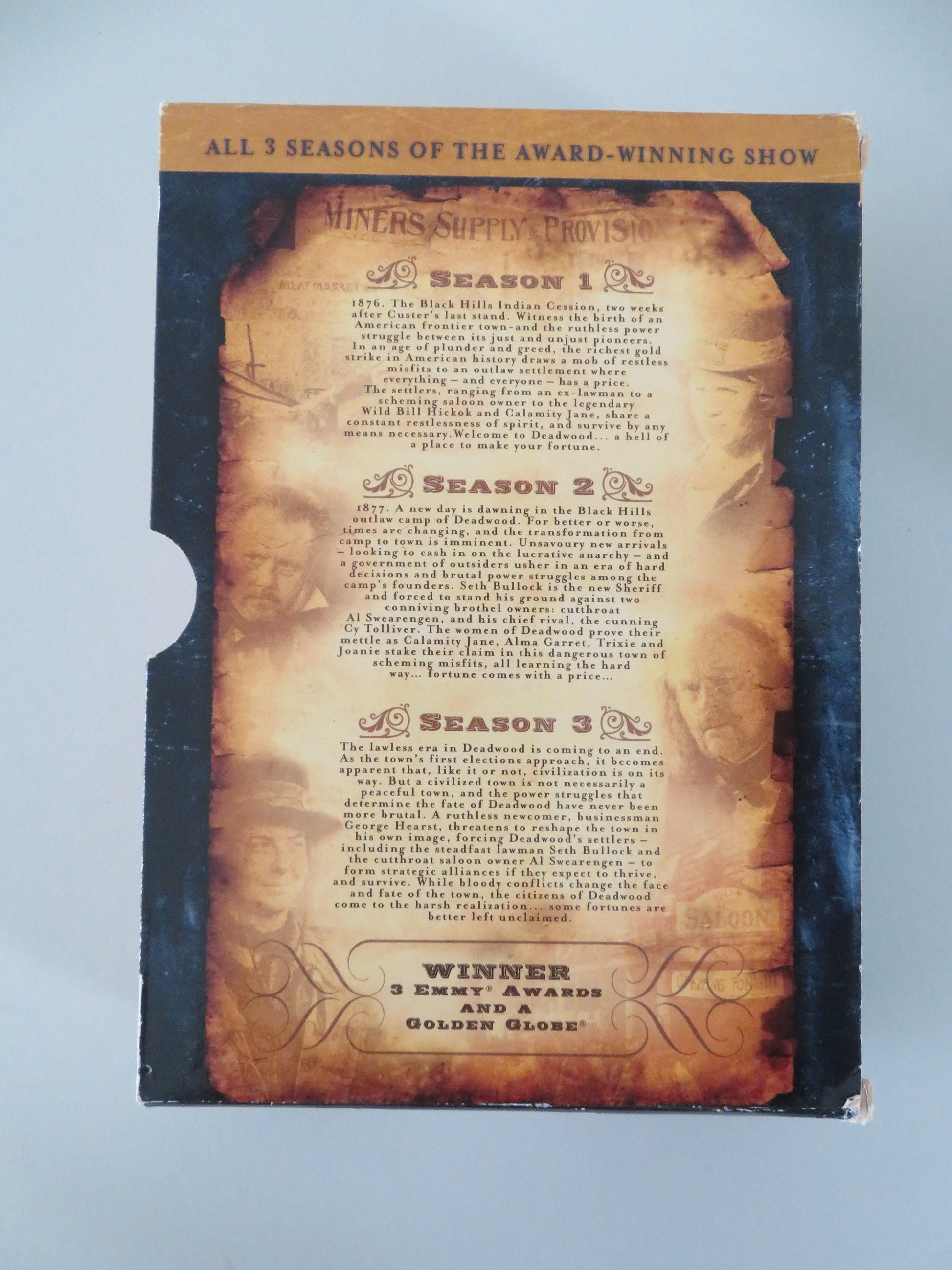 Deadwood The Ultimate Collection - All 3 Seasons (DVD BoxSet) 2004 Region 2 Movie posters