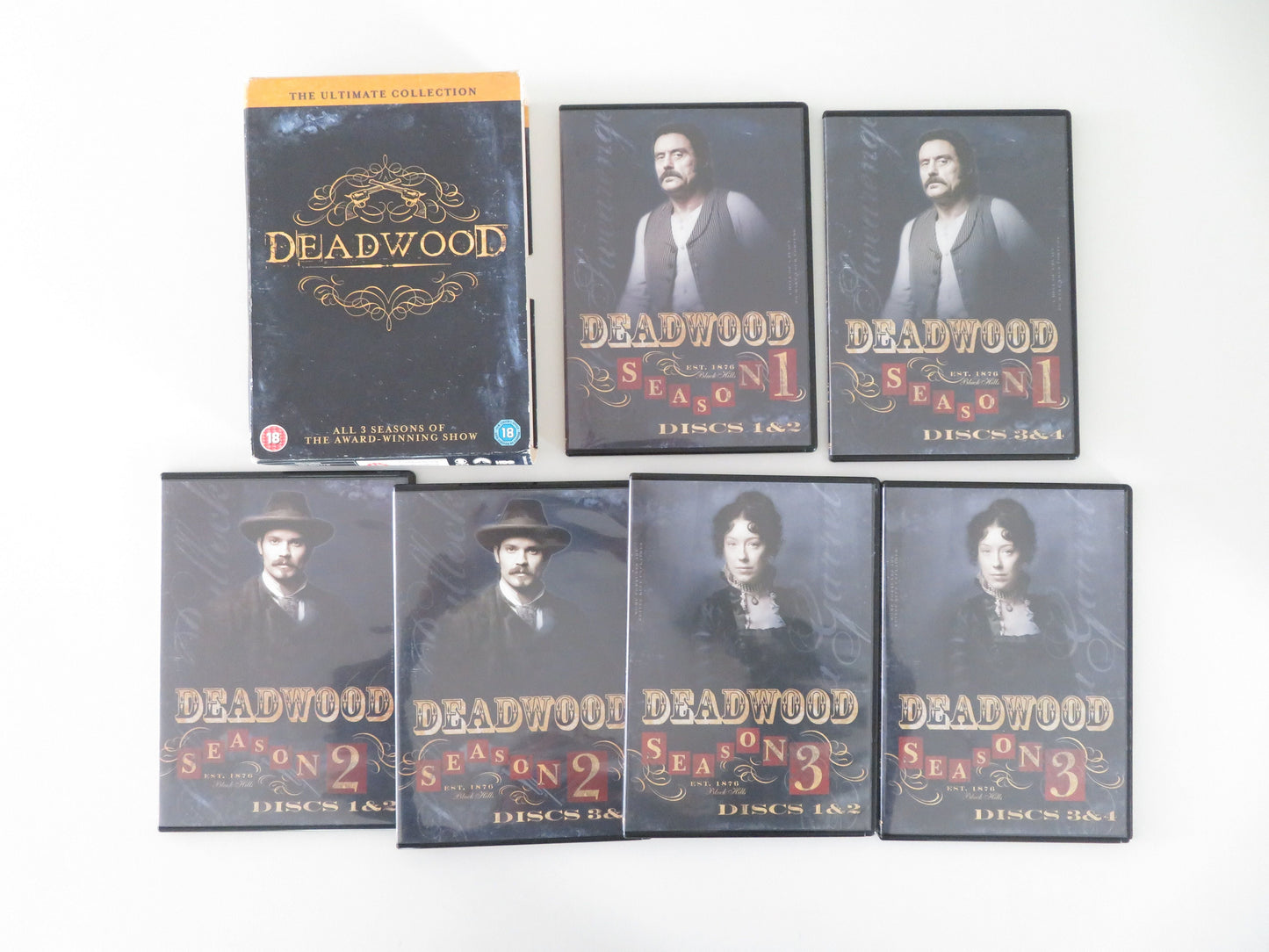 Deadwood The Ultimate Collection - All 3 Seasons (DVD BoxSet) 2004 Region 2 Movie posters