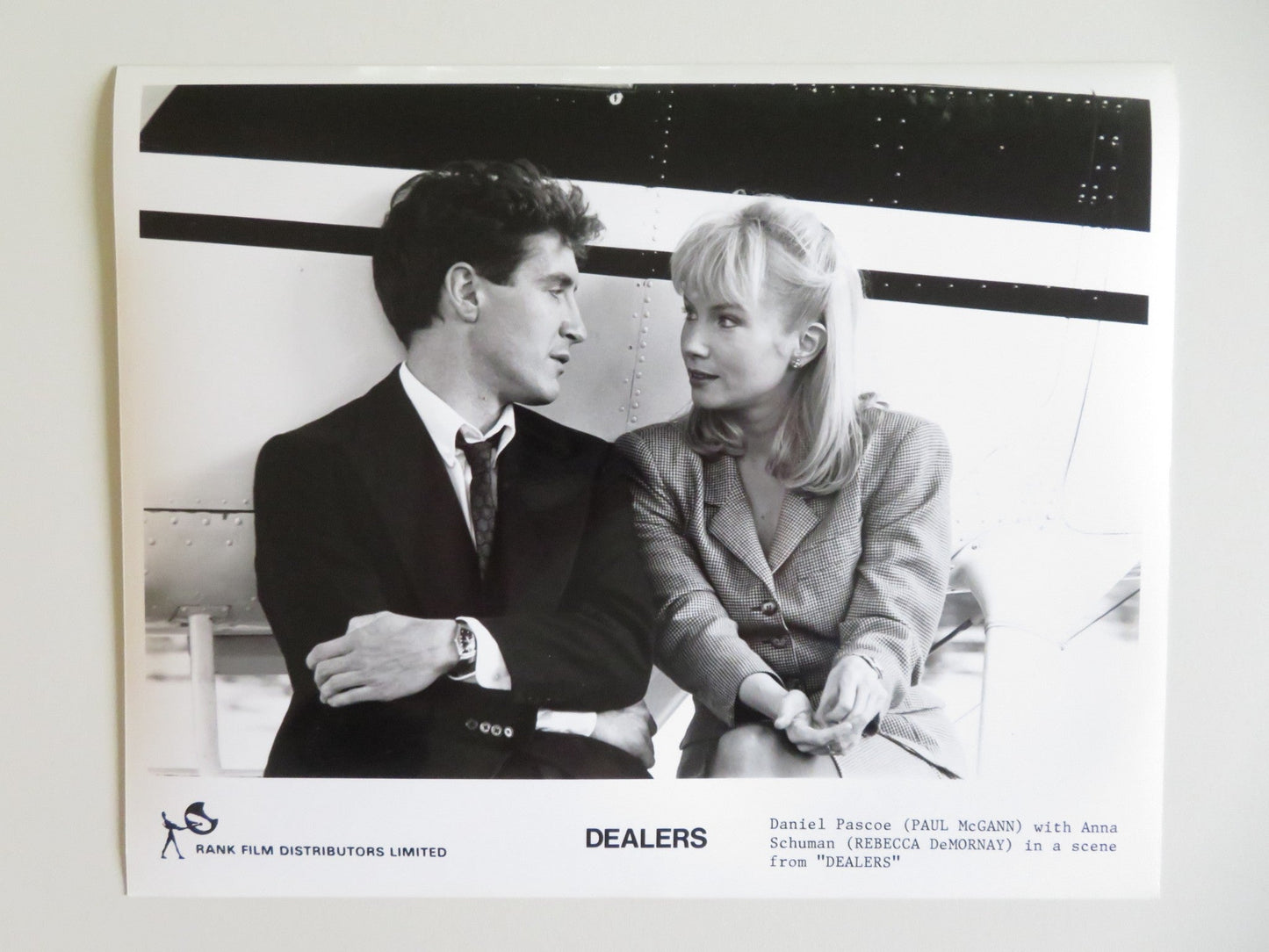 DEALERS MOVIE STILL PHOTO LOT OF 9 PAUL MCGANN REBECCA DEMORNAY 1989 - Rendezvous Cinema