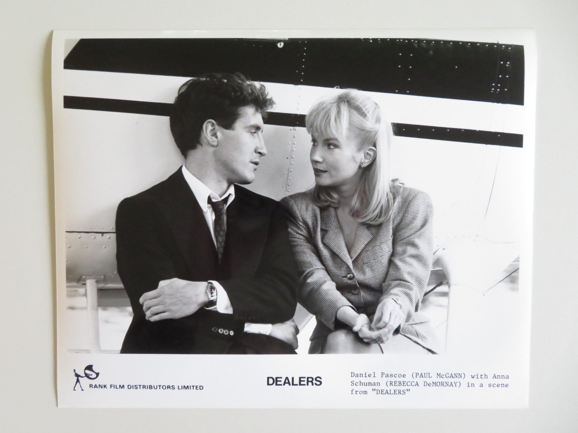 DEALERS MOVIE STILL PHOTO LOT OF 9 PAUL MCGANN REBECCA DEMORNAY 1989 - Rendezvous Cinema