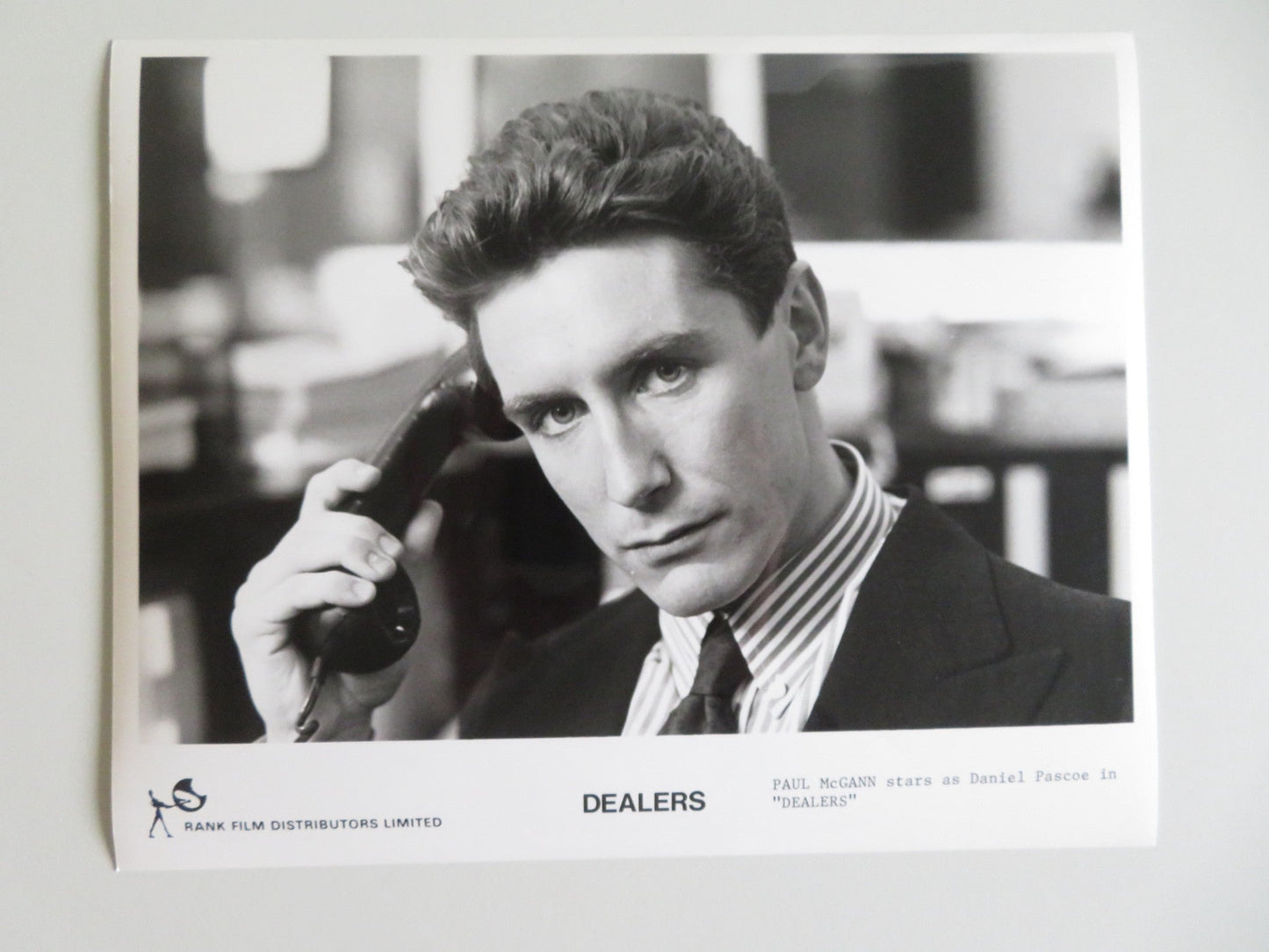 DEALERS MOVIE STILL PHOTO LOT OF 9 PAUL MCGANN REBECCA DEMORNAY 1989 - Rendezvous Cinema