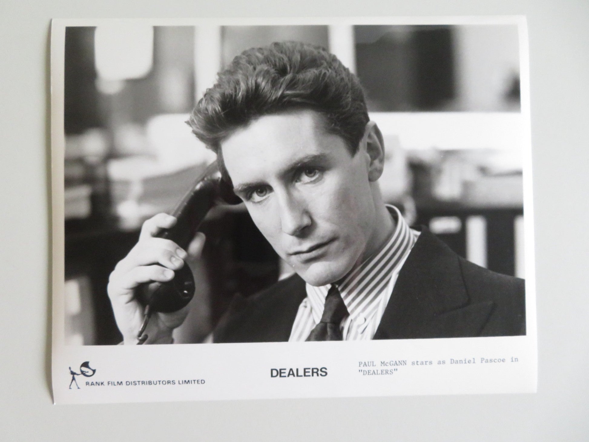 DEALERS MOVIE STILL PHOTO LOT OF 9 PAUL MCGANN REBECCA DEMORNAY 1989 - Rendezvous Cinema