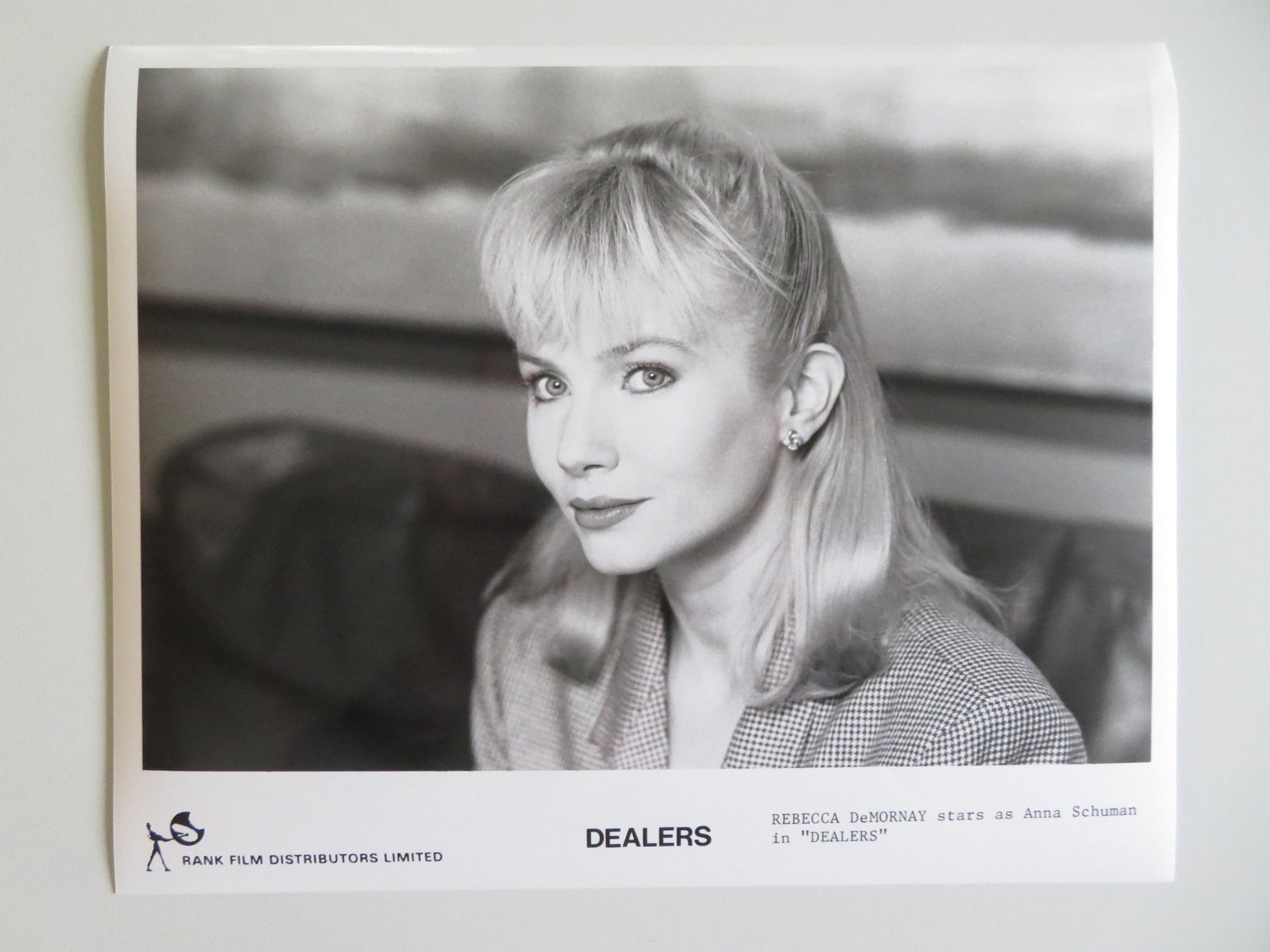 DEALERS MOVIE STILL PHOTO LOT OF 9 PAUL MCGANN REBECCA DEMORNAY 1989 - Rendezvous Cinema
