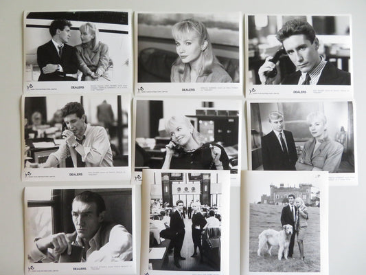 DEALERS MOVIE STILL PHOTO LOT OF 9 PAUL MCGANN REBECCA DEMORNAY 1989 - Rendezvous Cinema