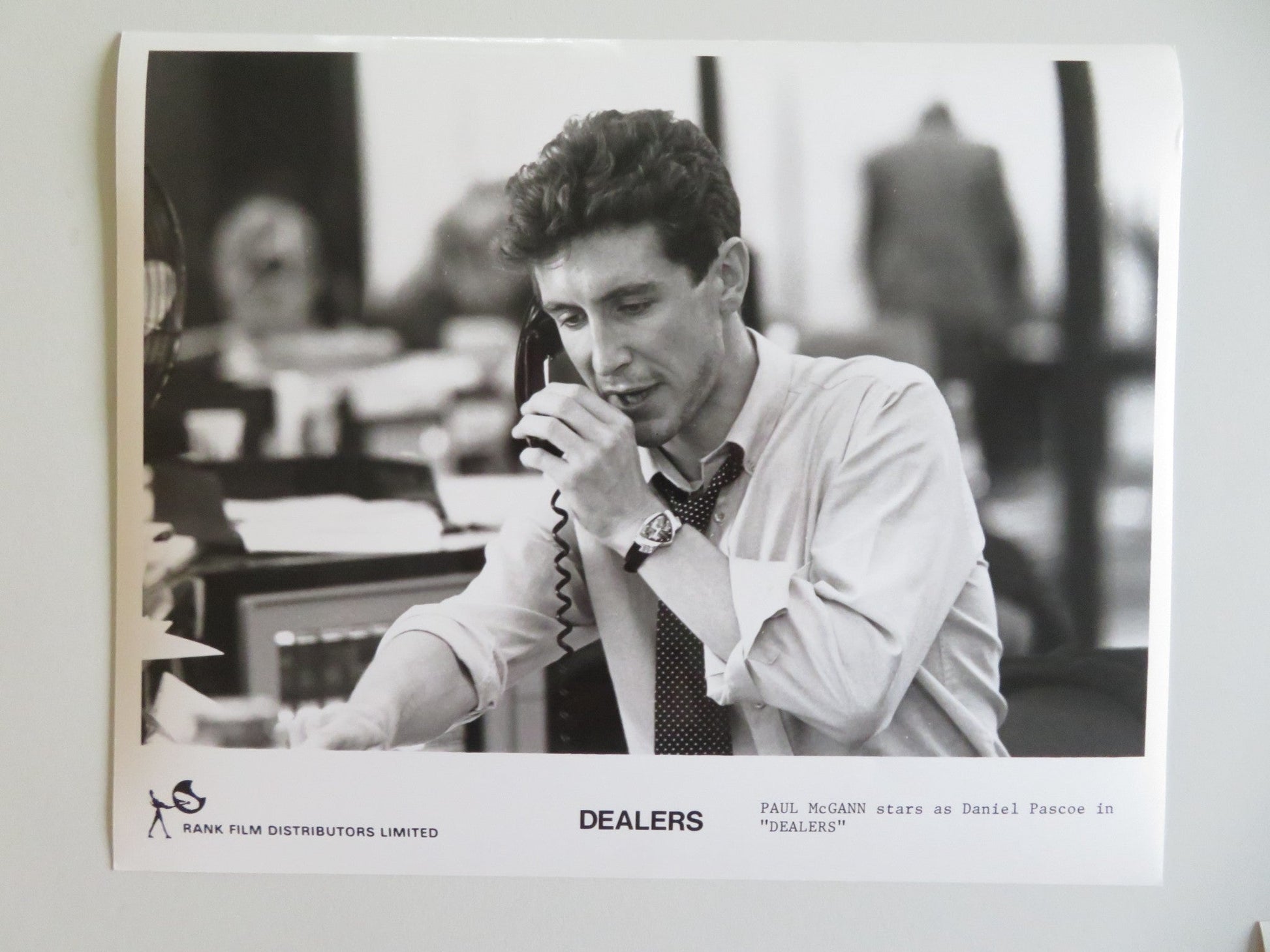 DEALERS MOVIE STILL PHOTO LOT OF 9 PAUL MCGANN REBECCA DEMORNAY 1989 - Rendezvous Cinema