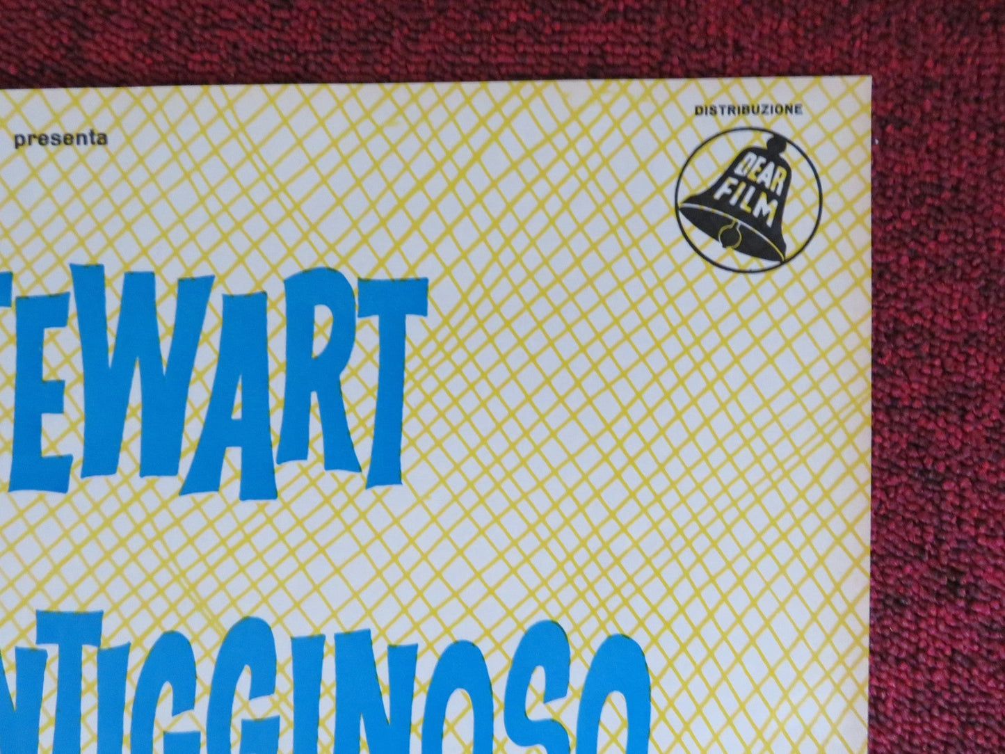 DEAR BRIGITTE - B ITALIAN FOTOBUSTA POSTER JAMES STEWART GLYNIS JOHNS 1965 Rendezvous Cinema Movie posters