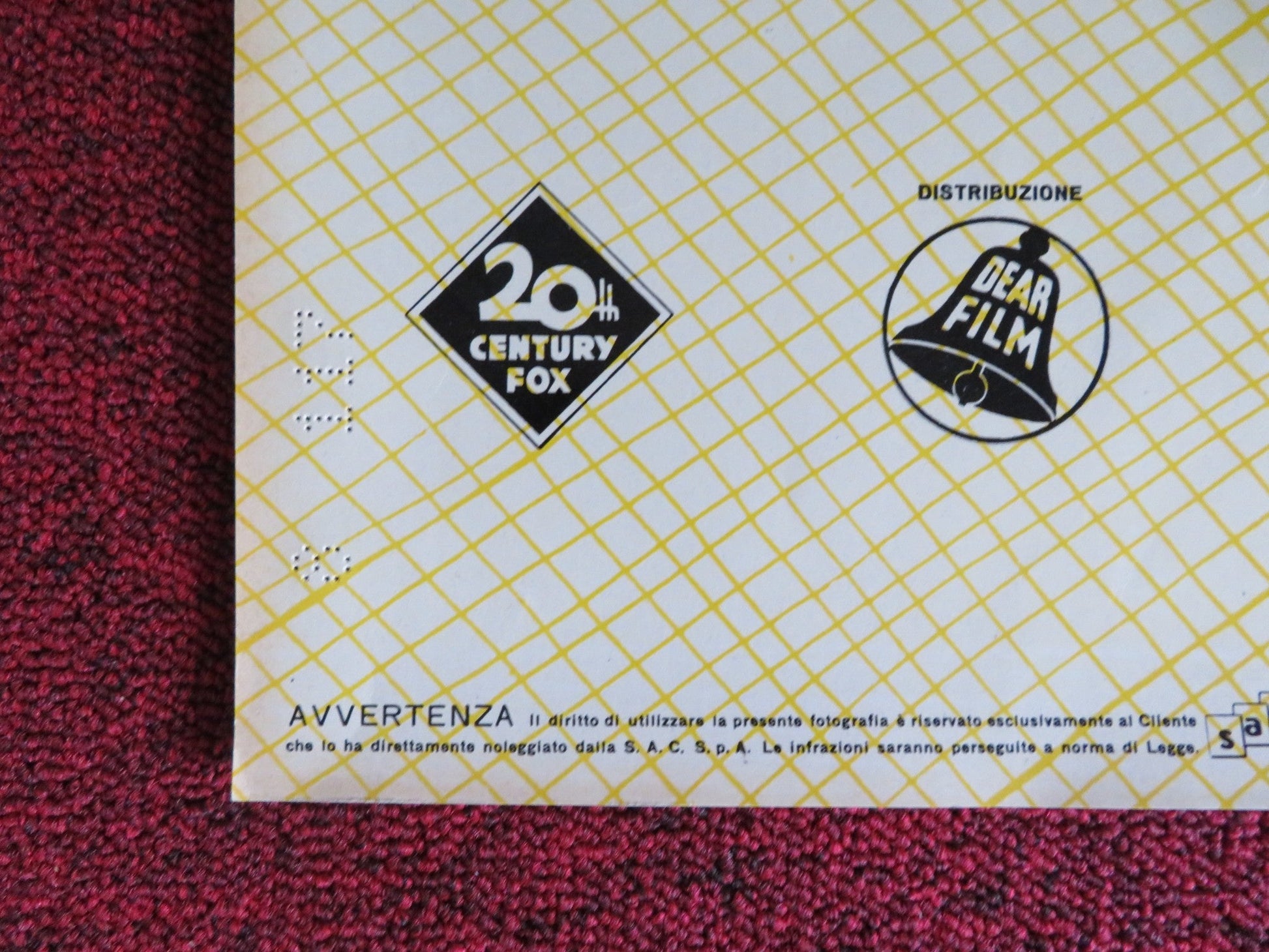 DEAR BRIGITTE - C ITALIAN FOTOBUSTA POSTER JAMES STEWART GLYNIS JOHNS 1965 Rendezvous Cinema Movie posters