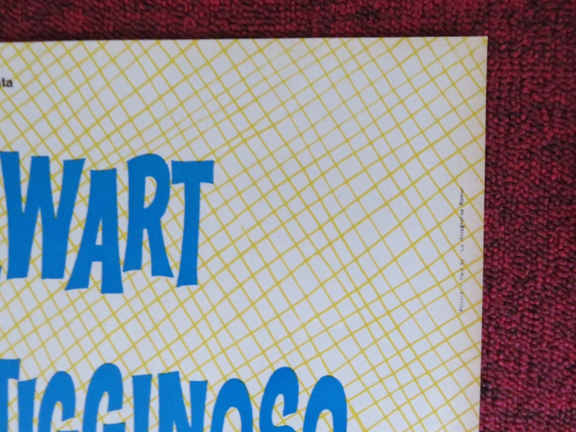 DEAR BRIGITTE - C ITALIAN FOTOBUSTA POSTER JAMES STEWART GLYNIS JOHNS 1965 Rendezvous Cinema Movie posters