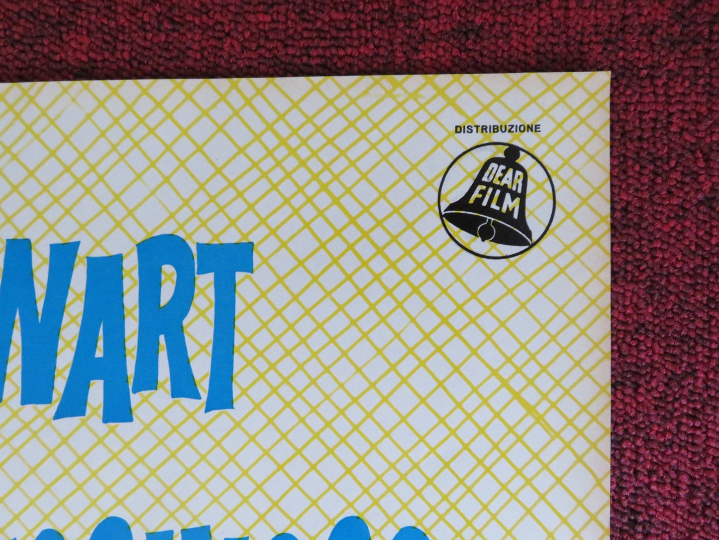 DEAR BRIGITTE - D ITALIAN FOTOBUSTA POSTER JAMES STEWART GLYNIS JOHNS 1965 Rendezvous Cinema Movie posters