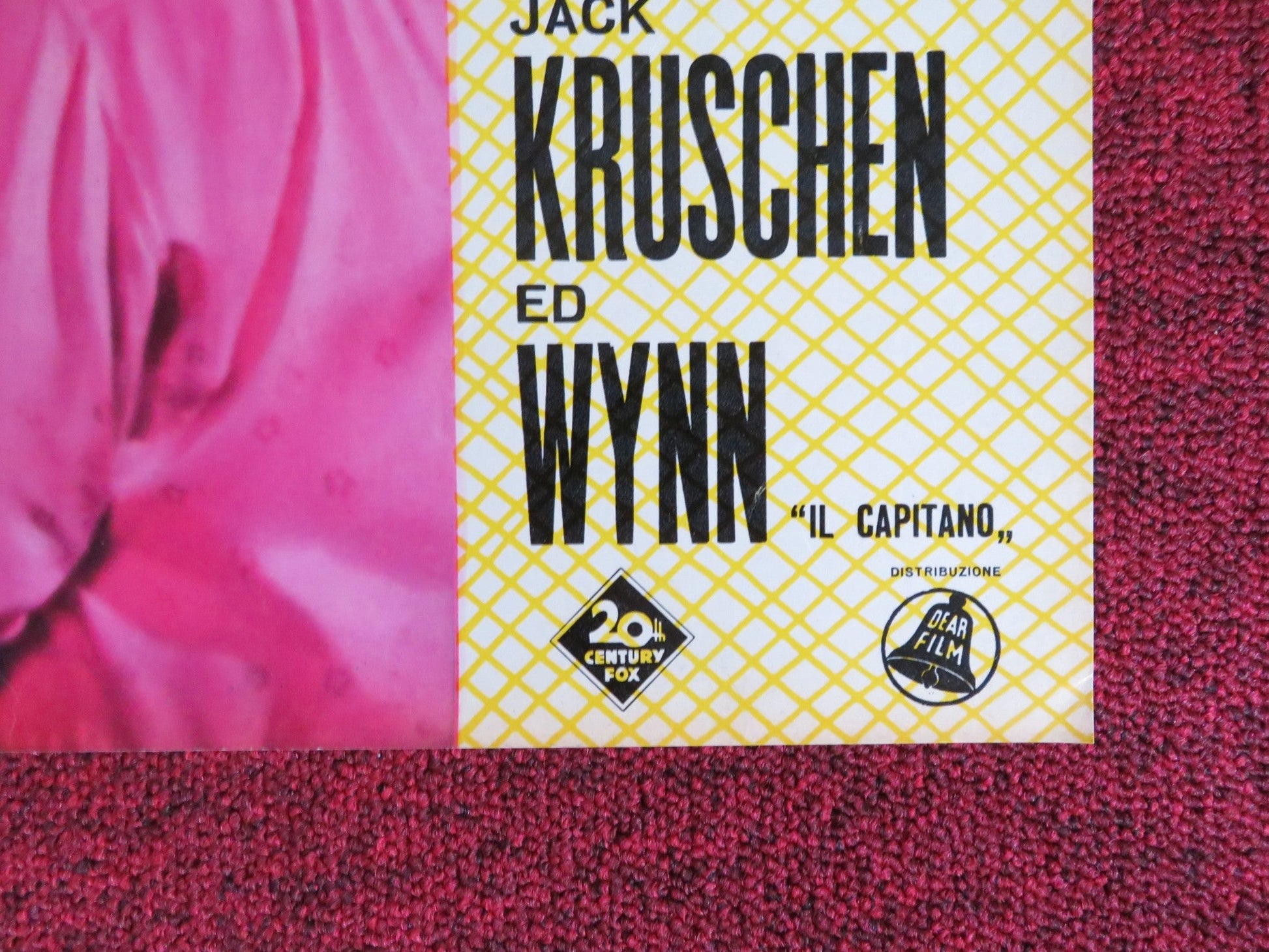 DEAR BRIGITTE - I ITALIAN FOTOBUSTA POSTER JAMES STEWART GLYNIS JOHNS 1965 Rendezvous Cinema Movie posters