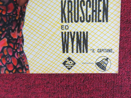 DEAR BRIGITTE - J ITALIAN FOTOBUSTA POSTER JAMES STEWART GLYNIS JOHNS 1965 Rendezvous Cinema Movie posters