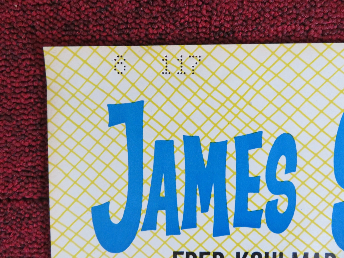 DEAR BRIGITTE - J ITALIAN FOTOBUSTA POSTER JAMES STEWART GLYNIS JOHNS 1965 Rendezvous Cinema Movie posters