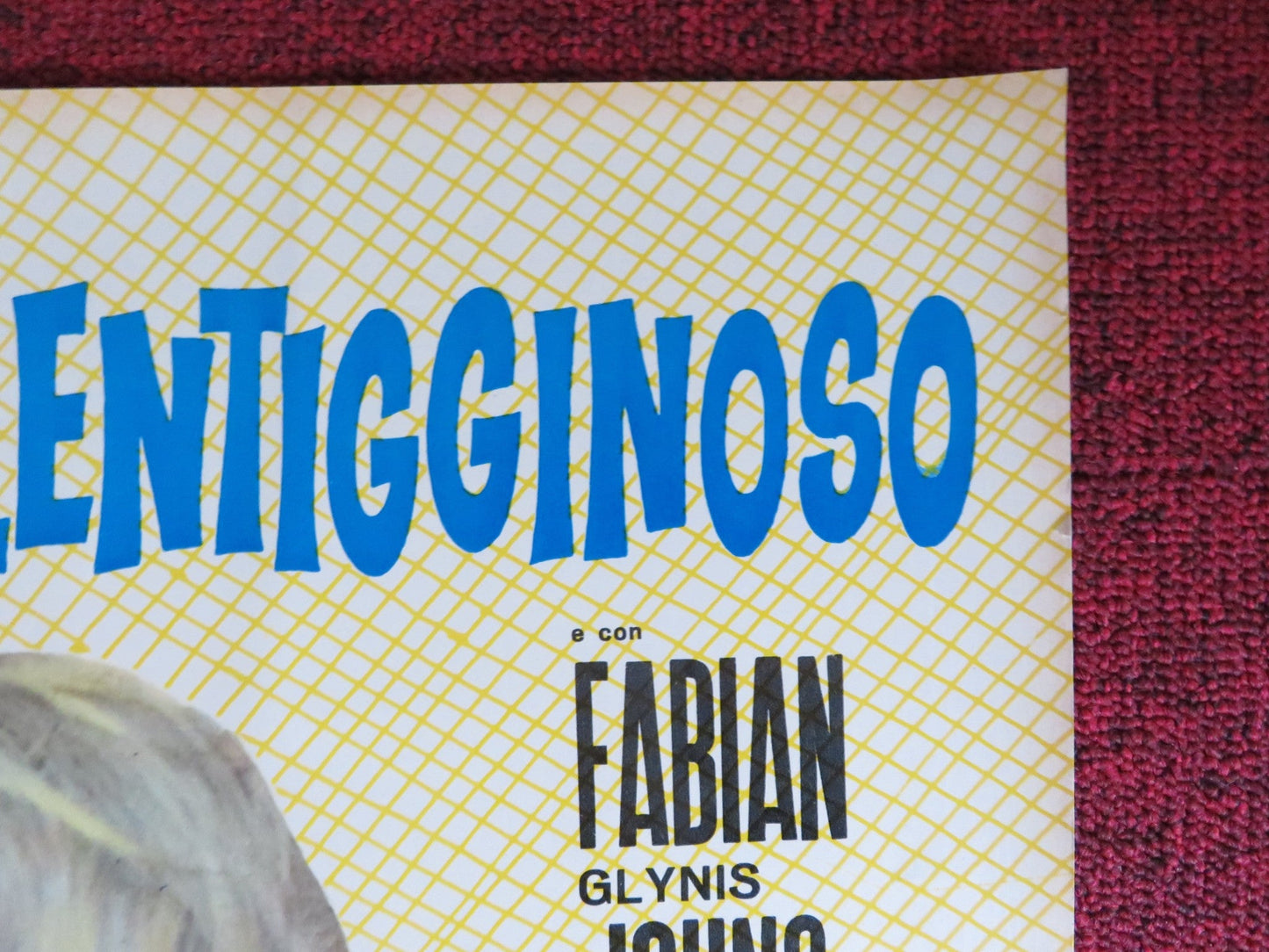 DEAR BRIGITTE - J ITALIAN FOTOBUSTA POSTER JAMES STEWART GLYNIS JOHNS 1965 Rendezvous Cinema Movie posters