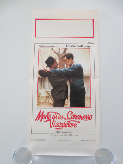 Death of a Salesman Italian Locandina Poster Hoffman Malkovich 1986 Movie posters