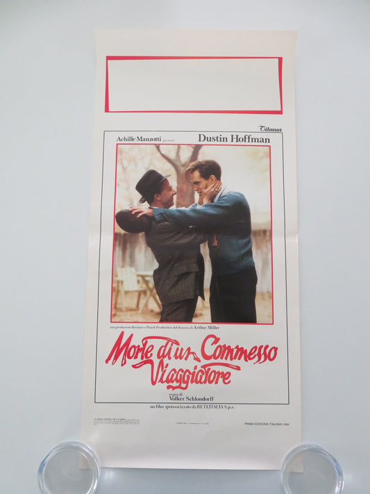 Death of a Salesman Italian Locandina Poster Hoffman Malkovich 1986 Movie posters