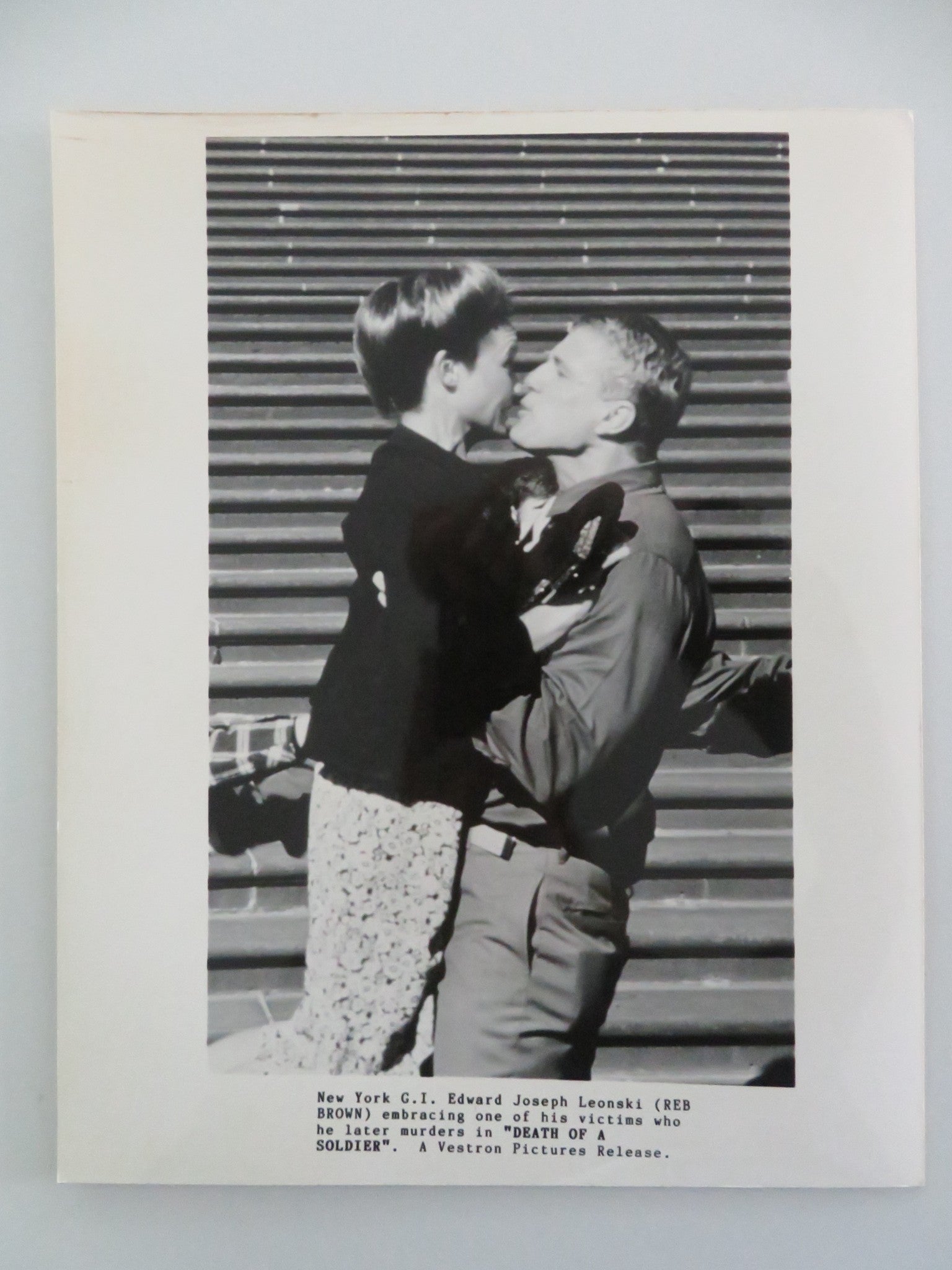 DEATH OF A SOLDIER MOVIE STILL PHOTO LOT OF 5 REB BROWN JAMES COBURN 1986 Movie posters