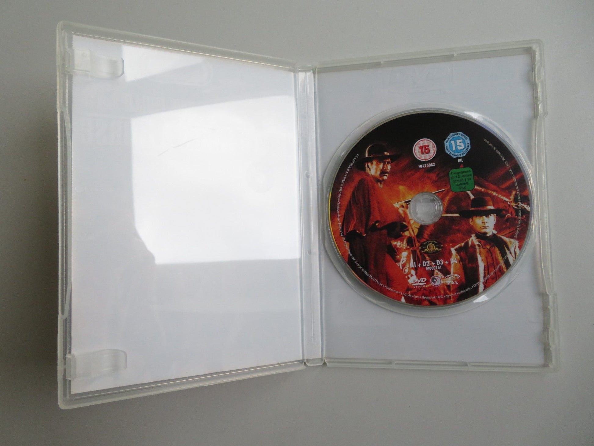 DEATH RIDES A HORSE (DVD) LEE VAN CLEEF JOHN PHILLIP LAW 1967 REGION 2 - Rendezvous Cinema