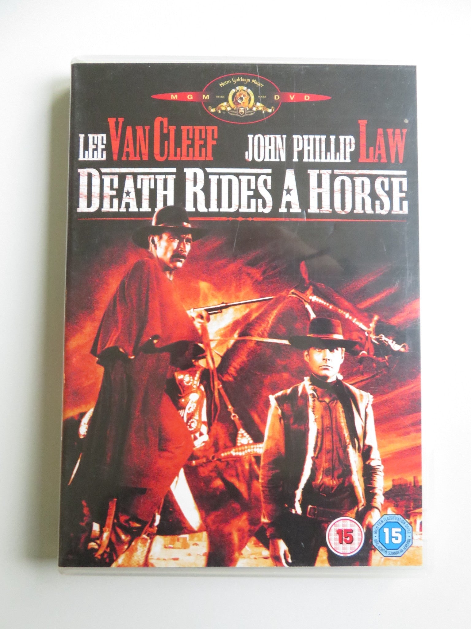 DEATH RIDES A HORSE (DVD) LEE VAN CLEEF JOHN PHILLIP LAW 1967 REGION 2 - Rendezvous Cinema