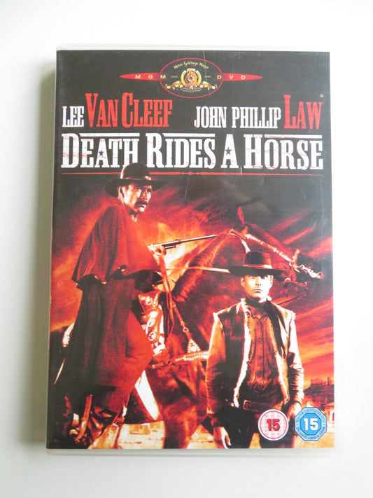 DEATH RIDES A HORSE (DVD) LEE VAN CLEEF JOHN PHILLIP LAW 1967 REGION 2 - Rendezvous Cinema