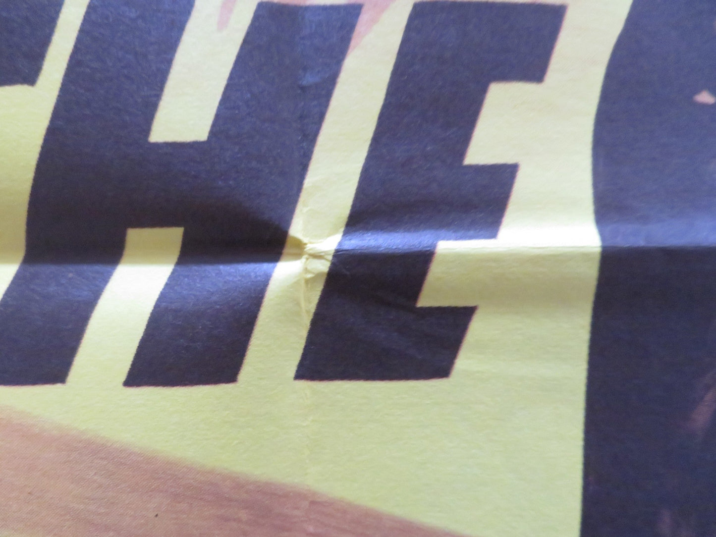 DEATH RIDES ALONG GERMAN A1 POSTER FOLDED MIKE MARSHALL ROBERT HUNDAR 1975 Rendezvous Cinema Movie posters