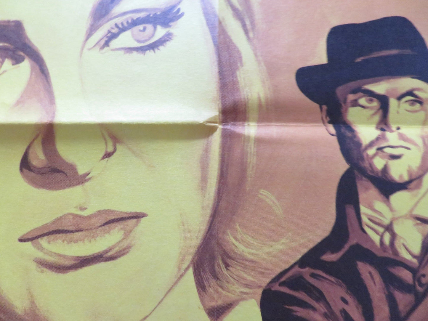 DEATH RIDES ALONG GERMAN A1 POSTER FOLDED MIKE MARSHALL ROBERT HUNDAR 1975 Rendezvous Cinema Movie posters