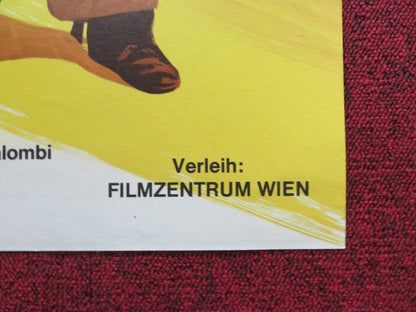 DEATH RIDES ALONG GERMAN A1 POSTER FOLDED MIKE MARSHALL ROBERT HUNDAR 1975 Rendezvous Cinema Movie posters