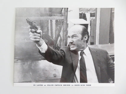 DEATH WISH 3 - A MOVIE STILL PHOTO LOT OF 3 CHARLES BRONSON ED LAUTER 1985 Movie posters