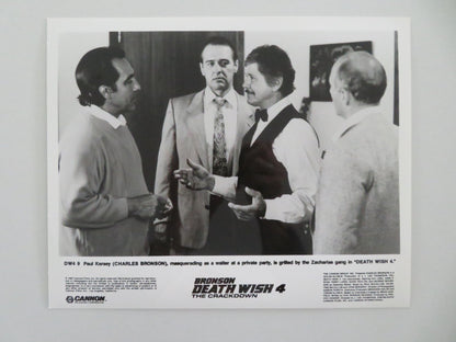 DEATH WISH 4: THE CRACKDOWN MOVIE STILL PHOTO LOT OF 8 CANNON C. BRONSON 1987 Movie posters
