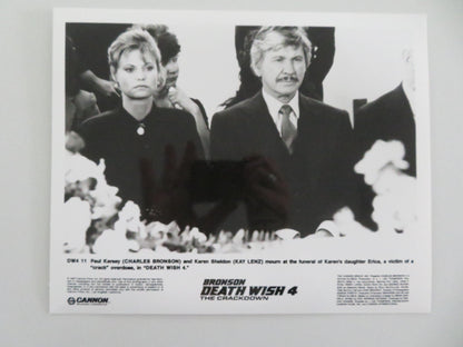 DEATH WISH 4: THE CRACKDOWN MOVIE STILL PHOTO LOT OF 8 CANNON C. BRONSON 1987 Movie posters
