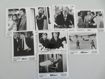 DEATH WISH 4: THE CRACKDOWN MOVIE STILL PHOTO LOT OF 8 CANNON C. BRONSON 1987 Movie posters